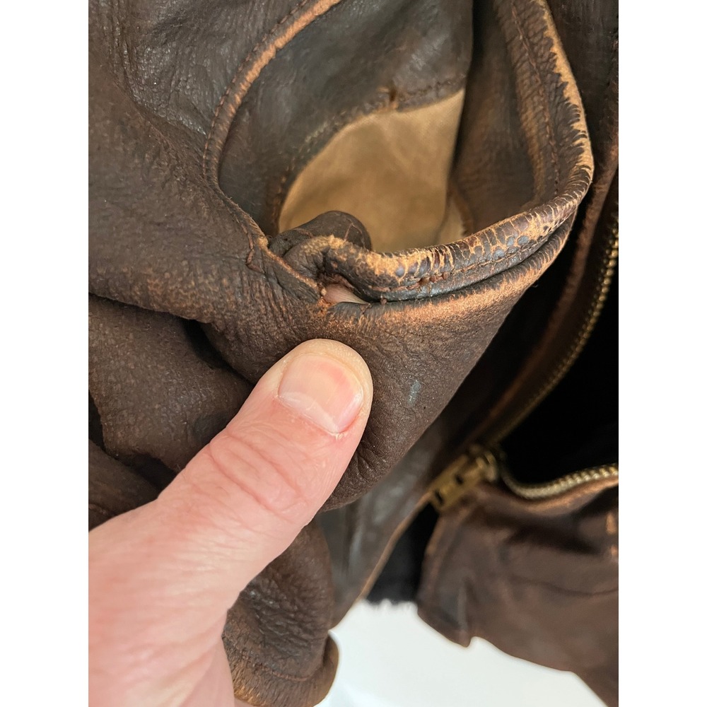 Vintage Leather Ranch Jacket - Picture 8 of 8
